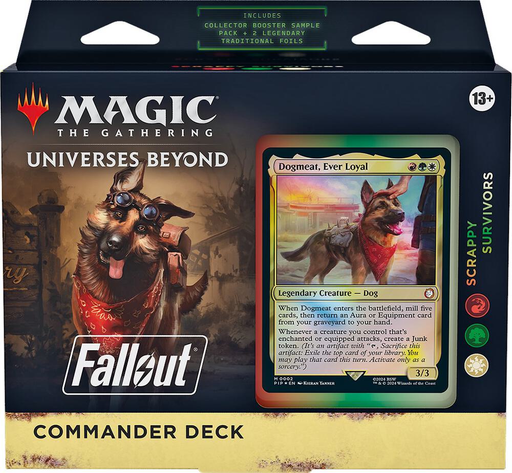 Universe Beyond Fallout Commander Scrappy Survivors