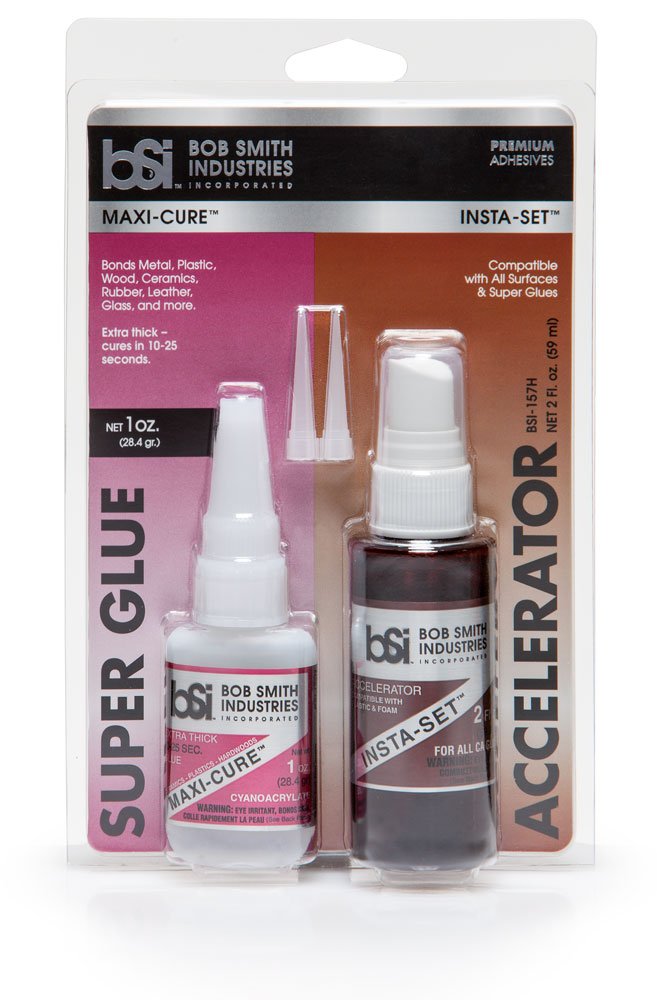 Maxi-Cure Super Glue & Insta-Set Accelerator Combo Pack