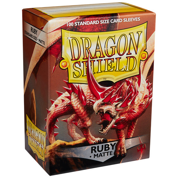 Dragon Shield 100Ct Box Matte Ruby