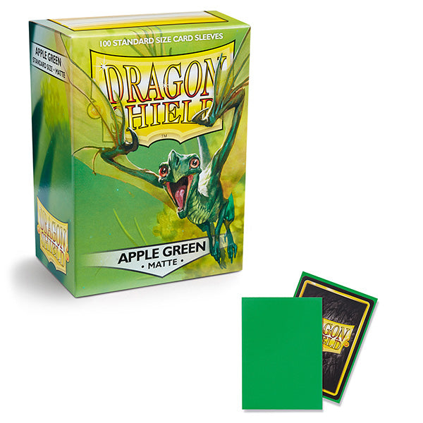 Dragon Shield 100Ct Box Matte Apple Green