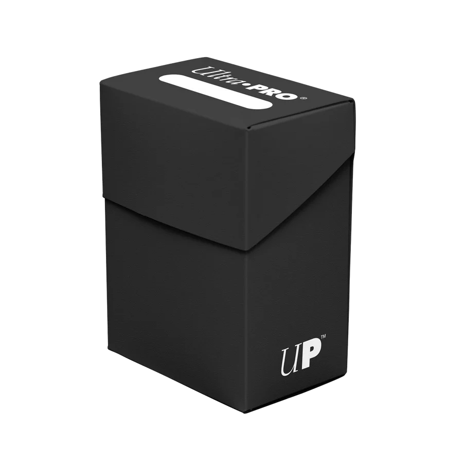 Up Solid Color Deck Box Black