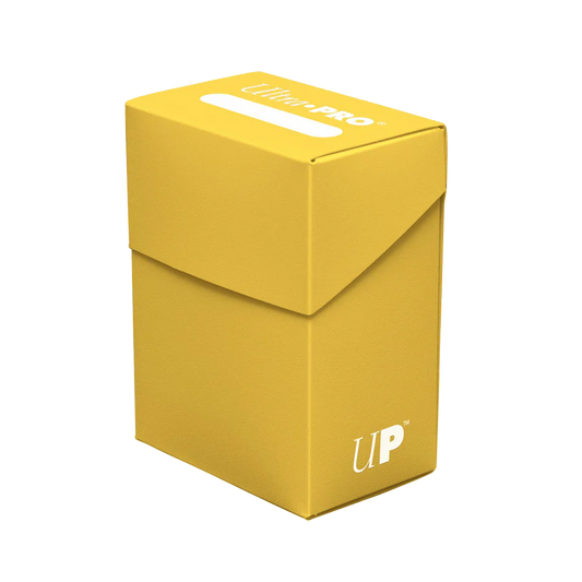 Up Solid Color Deck Box Yellow