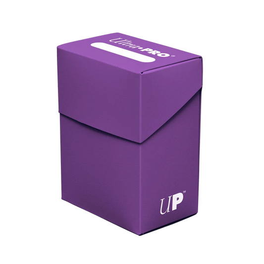 Up Solid Color Deck Box Purple