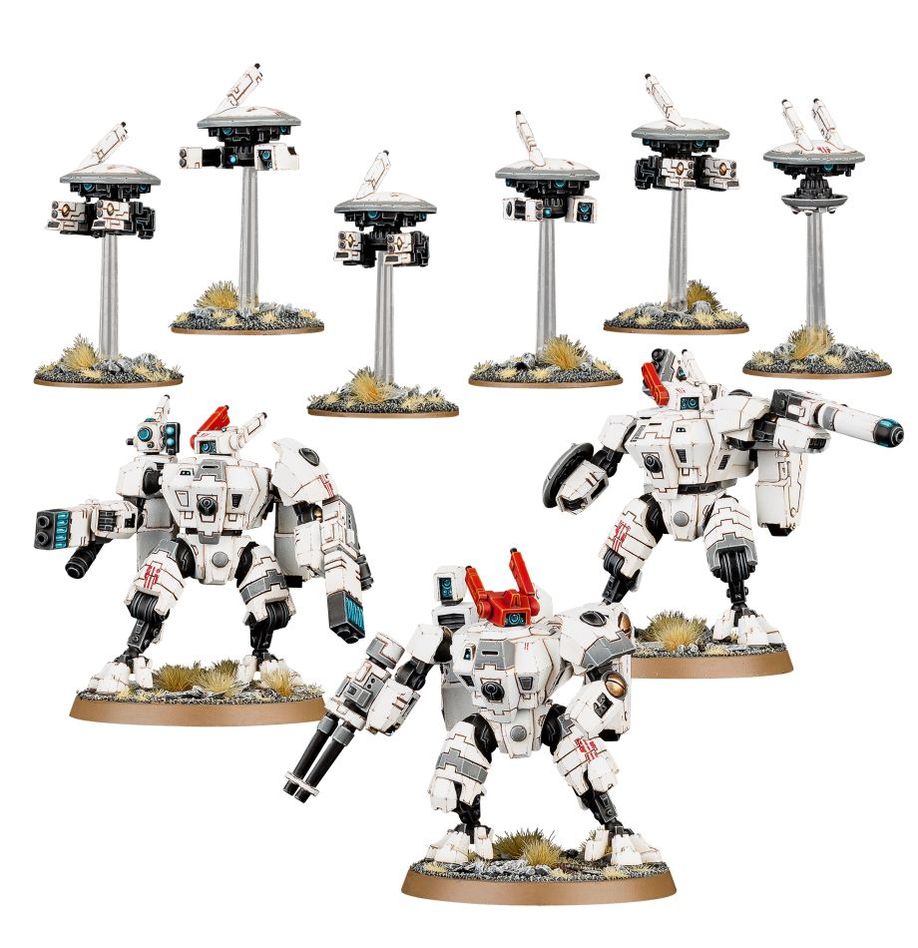 T'au Crisis Battlesuits