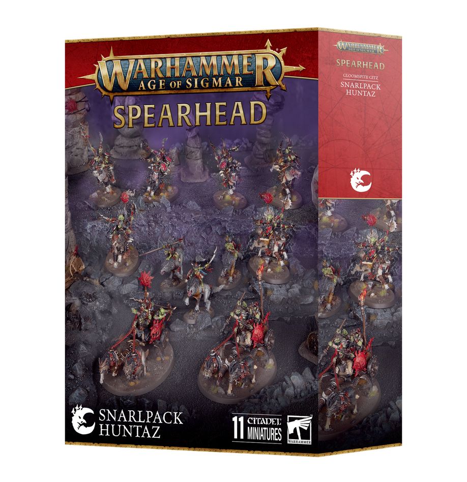 Age of Sigmar: Gloomspite Gitz - Snarlpack Huntaz