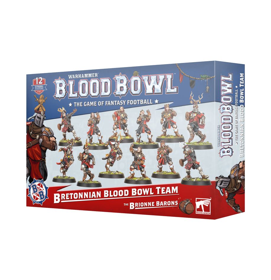 Warhammer: Bretonnian Blood Bowl Team - The Brionne Barons