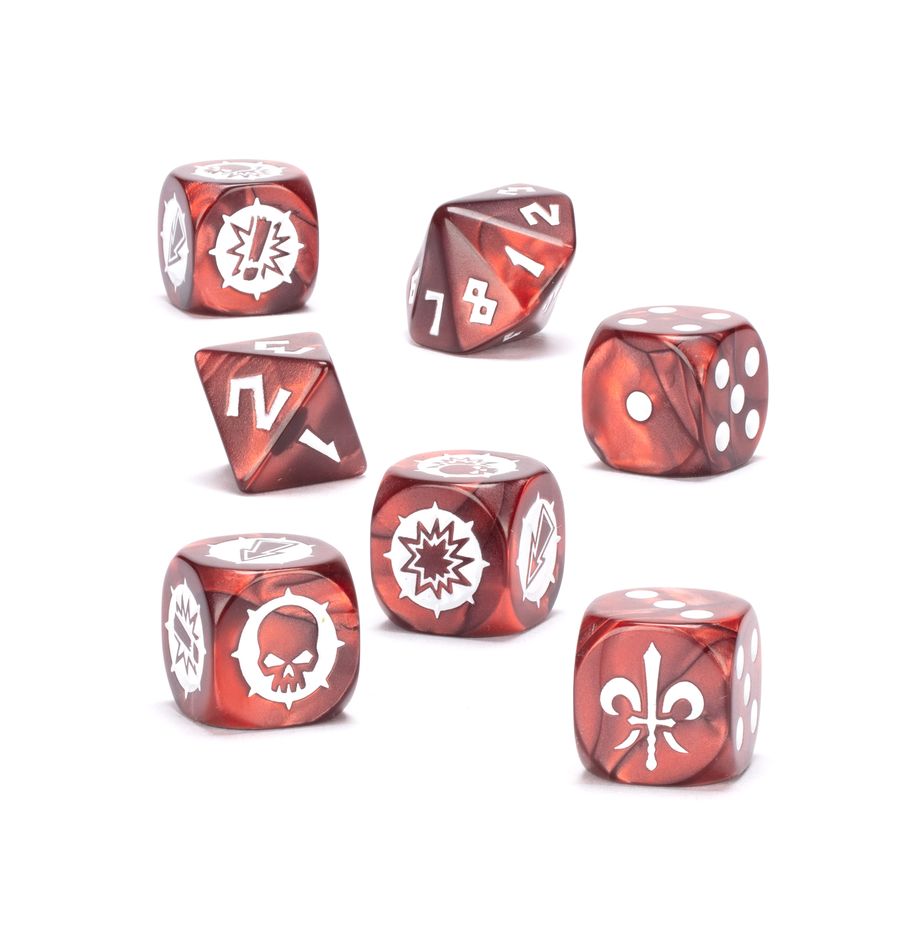 Warhammer: Blood Bowl: Bretonnian Team Dice Set