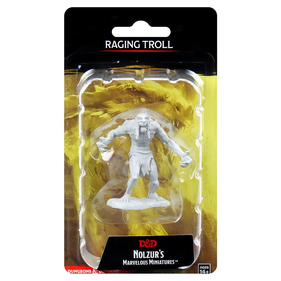 D&D Nolzur's Marvelous Miniatures: Unpainted Minis- Wave 12- Raging Troll
