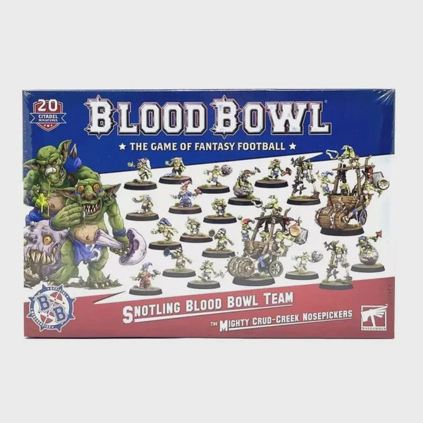 Warhammer: Snotling Blood Bowl Team - The Mighty Crud-Creek Nosepickers