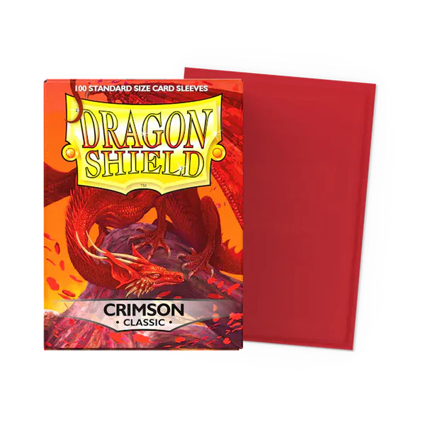 Dragon Shield 100Ct Box Classic Crimson