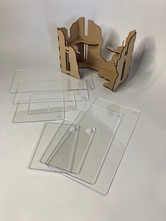 Acrylic Bases for Games Workshop Terrain - Full Set