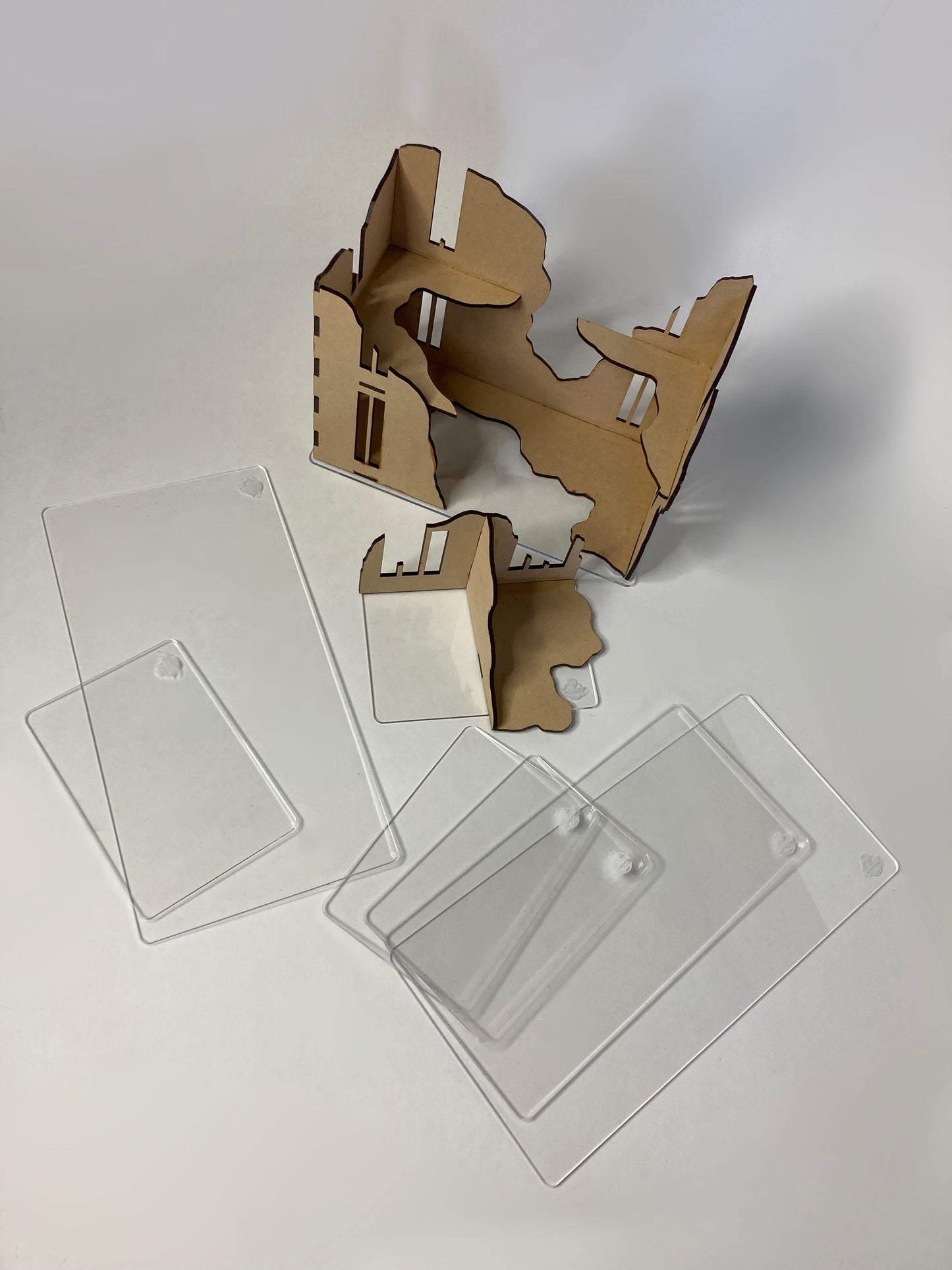 Acrylic Bases for Games Workshop Terrain - Full Set