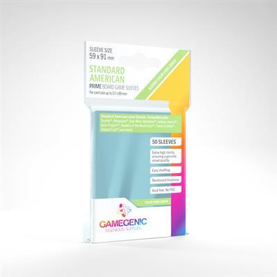 PRIME Sleeves: Standard American (59 x 91mm)