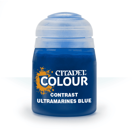 Ultramarines Blue contrast (18ml) paint pot