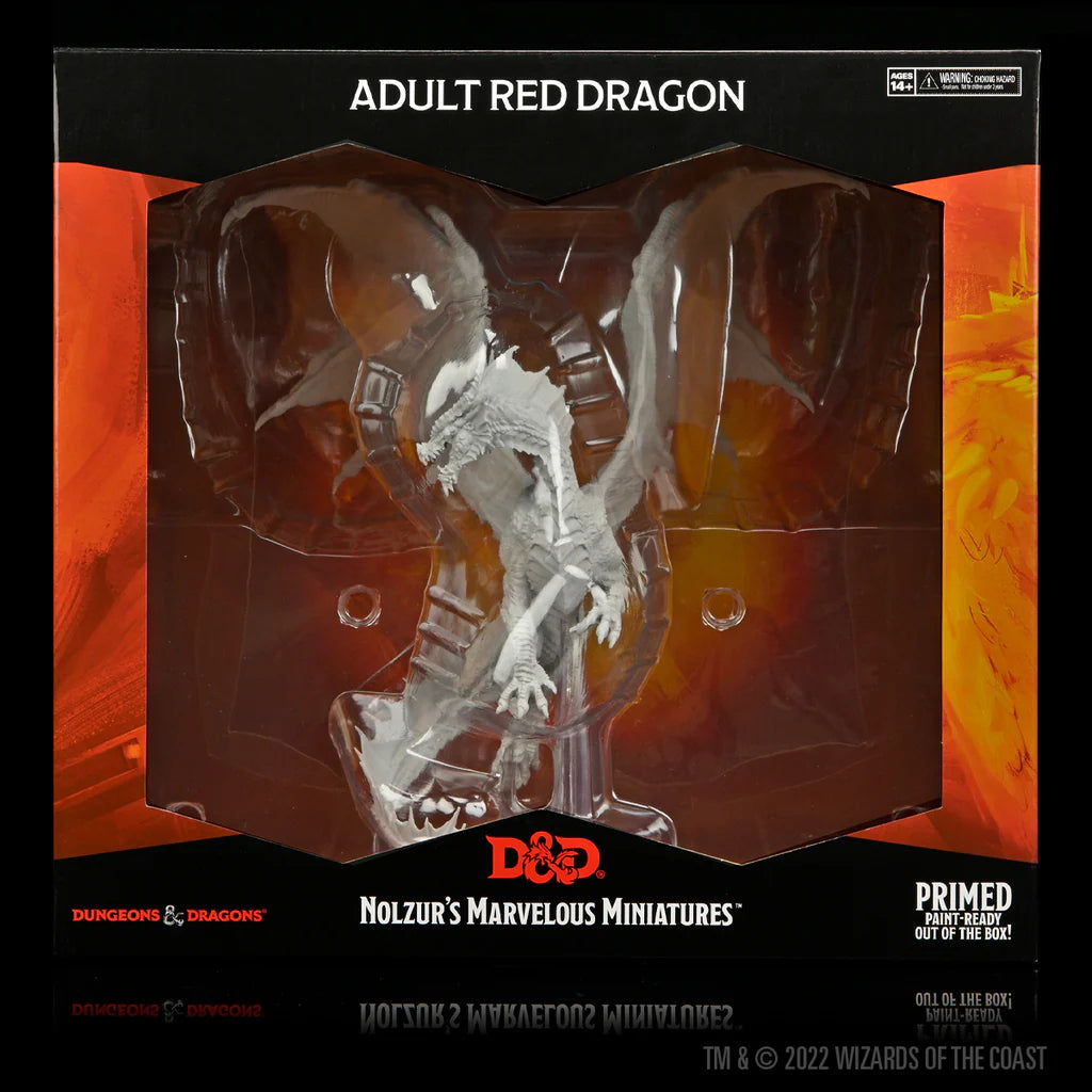 D&D Nolzur's Marvelous Miniatures: Unpainted Minis- Adult Red Dragon