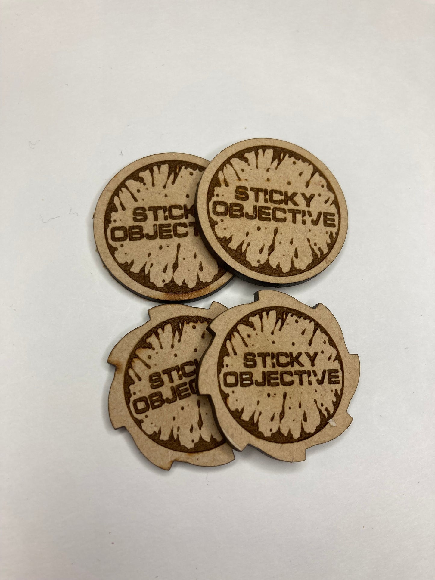 Sticky Objective Token - Basic MDF