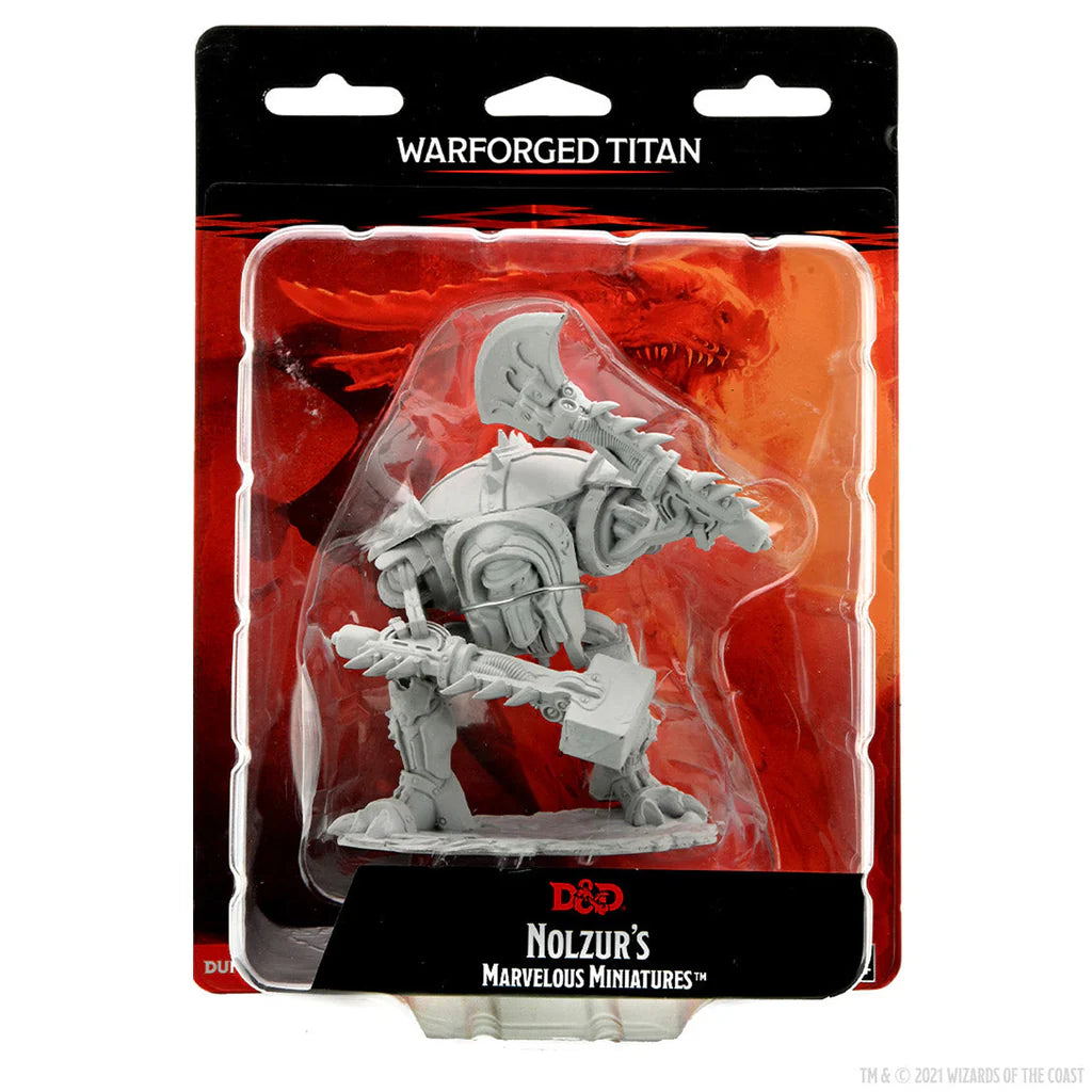 D&D Nolzur's Marvelous Miniatures: Unpainted Minis- Wave 15- Warforged Titan