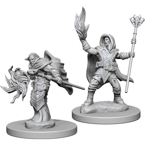 D&D Nolzur's Marvelous Miniatures: Unpainted Minis- Wave 2- Elf Male Wizard