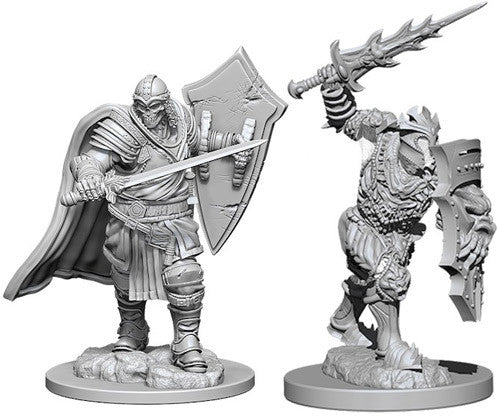 D&D Nolzur's Marvelous Miniatures: Unpainted Minis- Wave 6- Death Knight & Helmed Horror