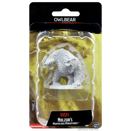 D&D Nolzur's Marvelous Miniatures: Unpainted Minis- Wave 12.5- Owlbear