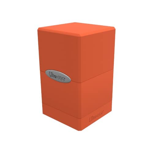 Up Classic Satin Tower Deck Box Orange Pumpkin