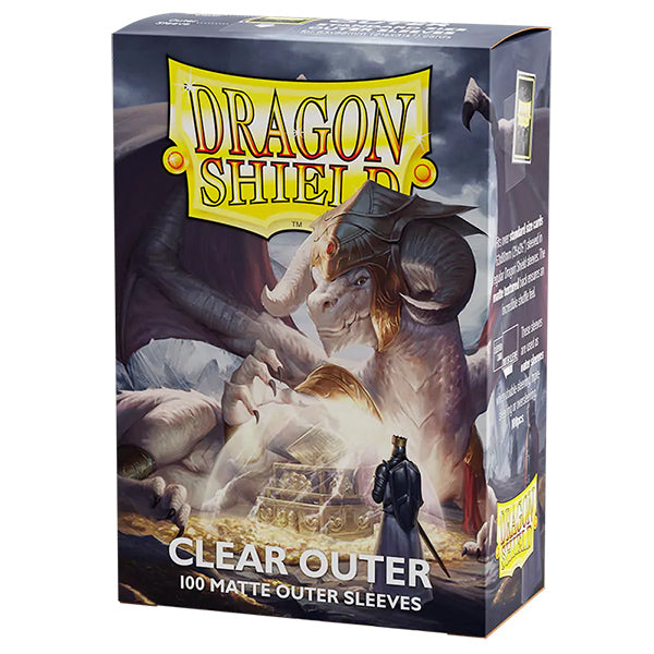 Dragon Shield 100Ct Outer Sleeves Matte Clear