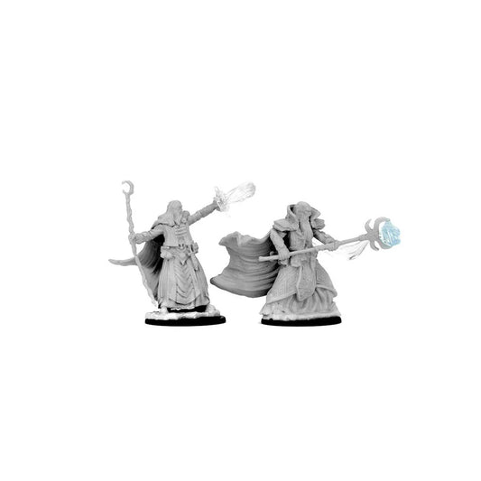 D&D Nolzur's Marvelous Miniatures: Unpainted Minis- Wave 1- Human Male Wizard