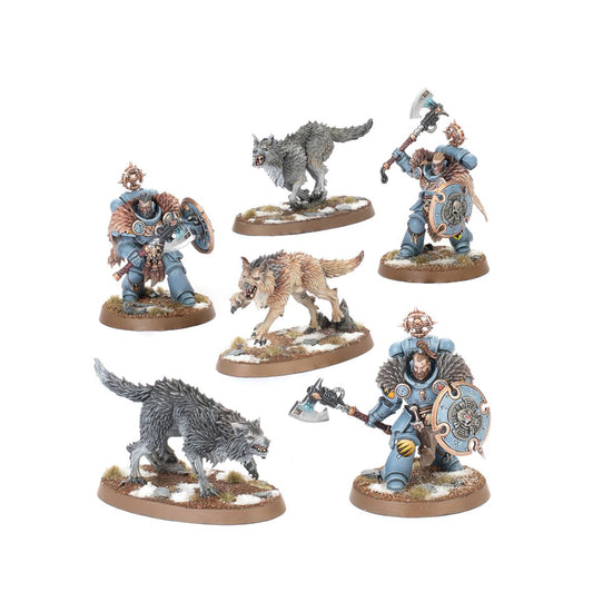 Space Wolves  - Wolf guard Headtakers