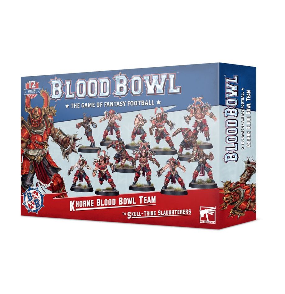 Warhammer: Khorne Blood Bowl Team - The Skull-Tribe Slaughterers