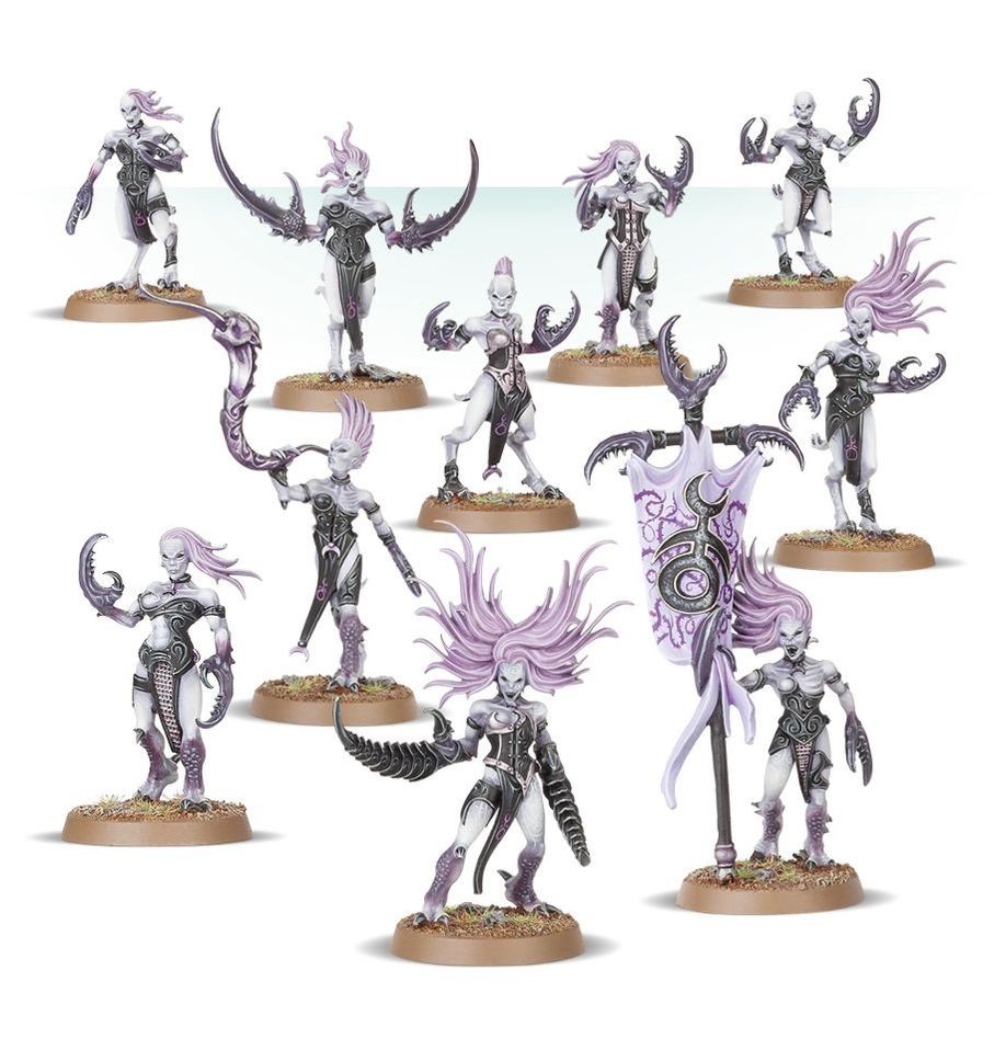 Warhammer Age of Sigmar - Hedonites of Slaanesh - Daemonettes