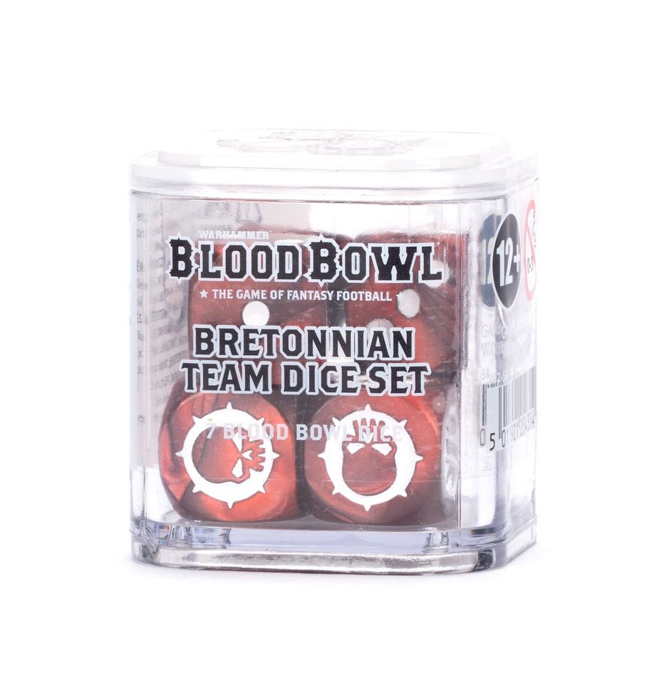 Warhammer: Blood Bowl: Bretonnian Team Dice Set