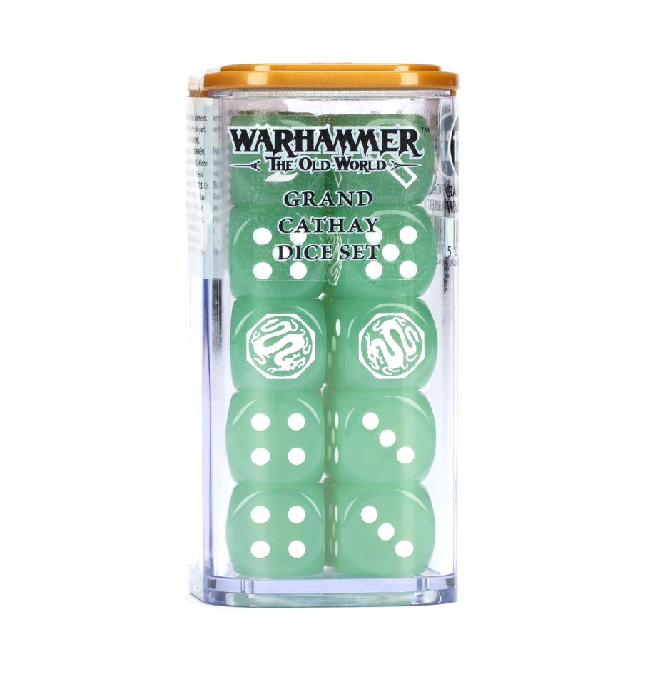 Warhammer The Old World Grand Cathay Dice Set