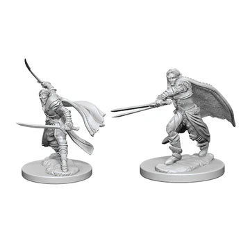 D&D Nolzur's Marvelous Miniatures: Unpainted Minis- Wave 1- Elf Male Ranger
