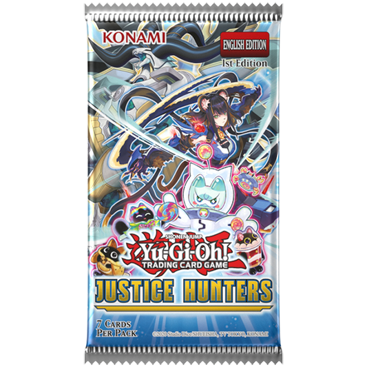 Yu-Gi-Oh Justice Hunters Packs