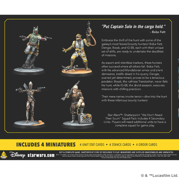 Star Wars: Shatterpoint- We Don't Need Their Scum Unit Pack