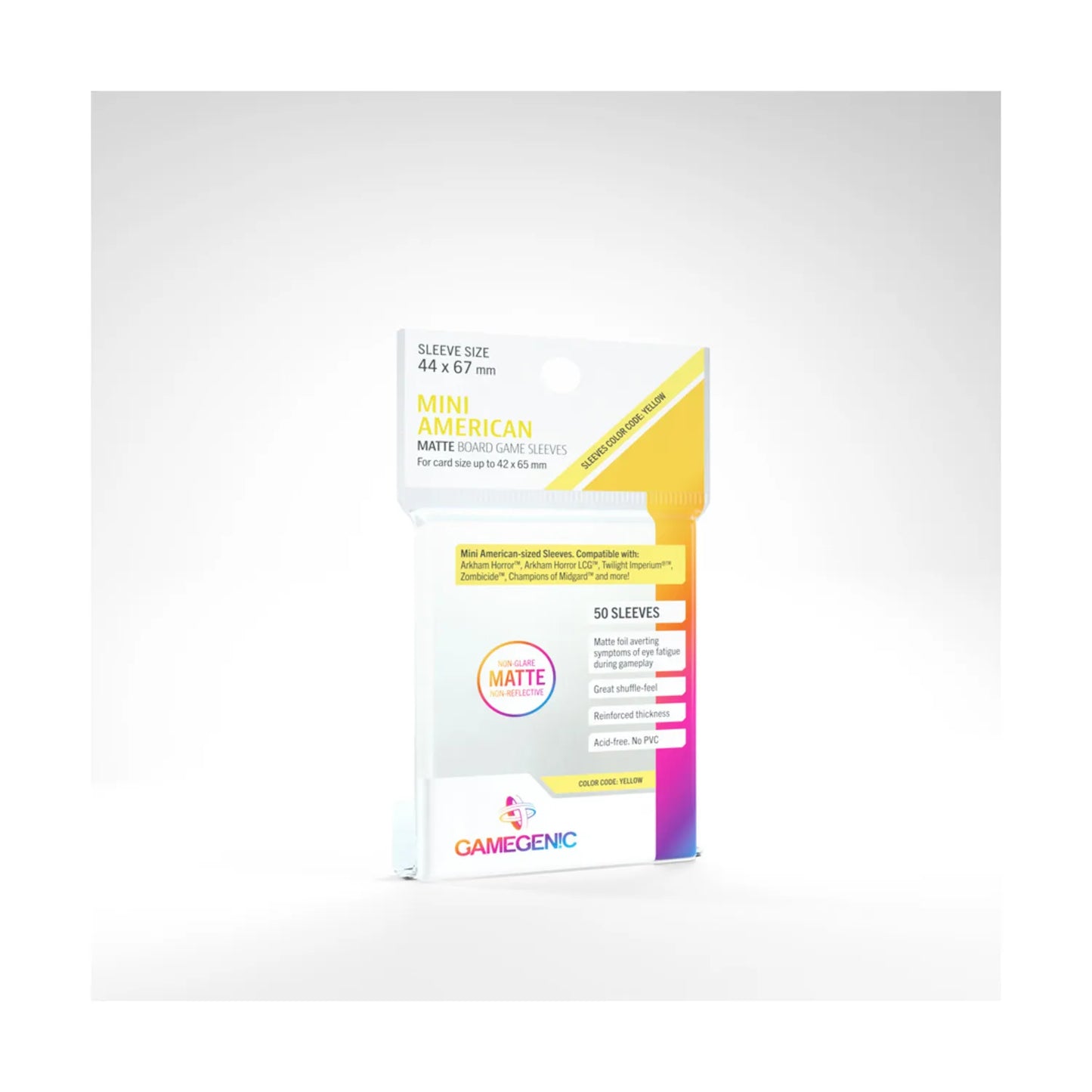 MATTE Sleeves: Mini American (44 x 67mm)