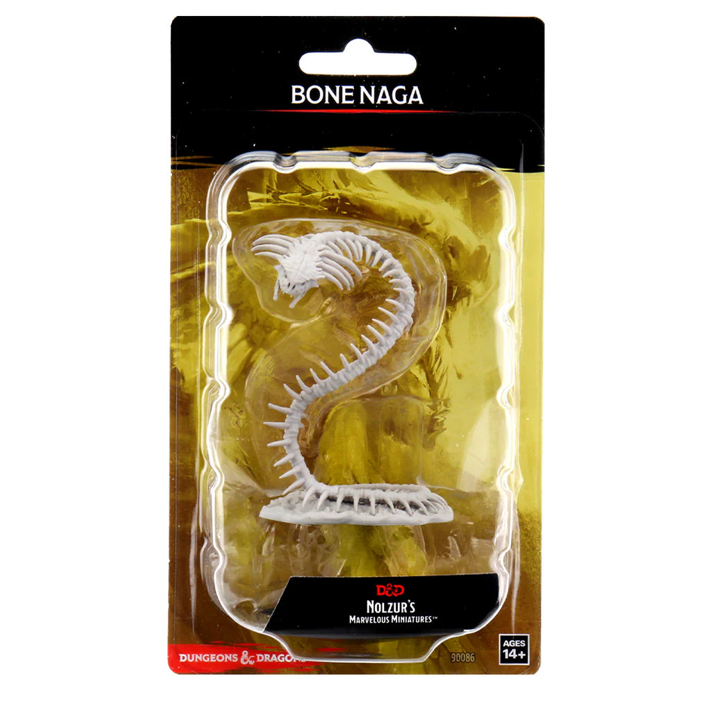 D&D Nolzur's Marvelous Miniatures: Unpainted Minis- Wave 12- Bone Naga