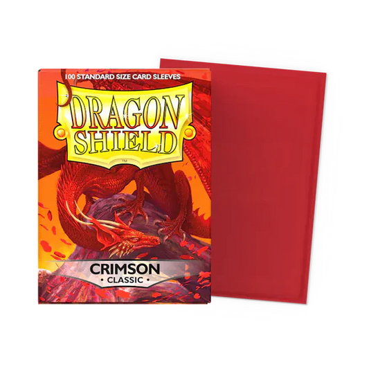 Dragon Shield 100Ct Box Classic Crimson