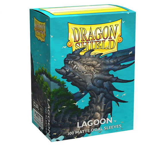 Dragon Shield 100Ct Box Dual Matte Lagoon