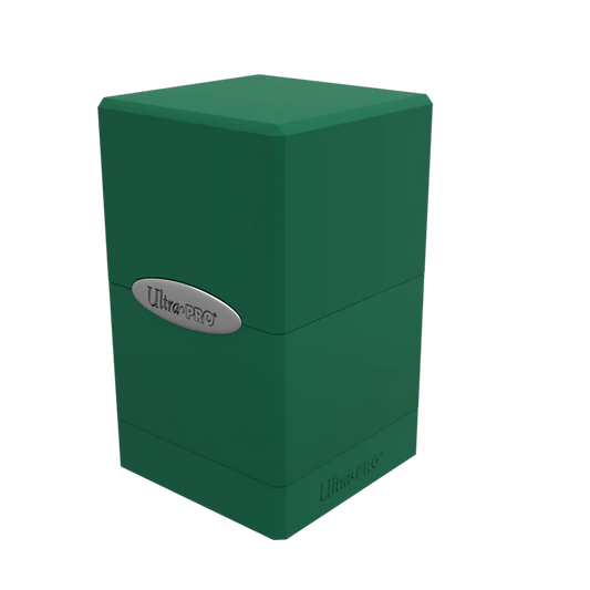 Up Classic Satin Tower Deck Box Forest Green