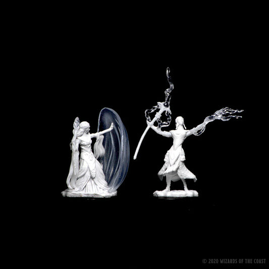 D&D Nolzur's Marvelous Miniatures: Unpainted Minis- Wave 3- Elf Female Wizard