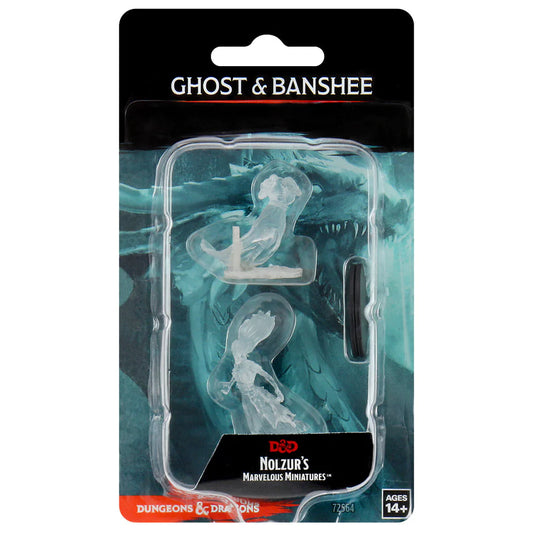 D&D Nolzur's Marvelous Miniatures: Unpainted Minis- Wave 1- Ghosts