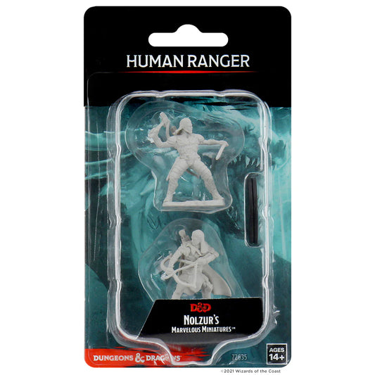D&D Nolzur's Marvelous Miniatures: Unpainted Minis- Wave 1- Human Male Ranger