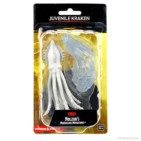 D&D Nolzur's Marvelous Miniatures: Unpainted Minis- Wave 14- Juvenile Kraken