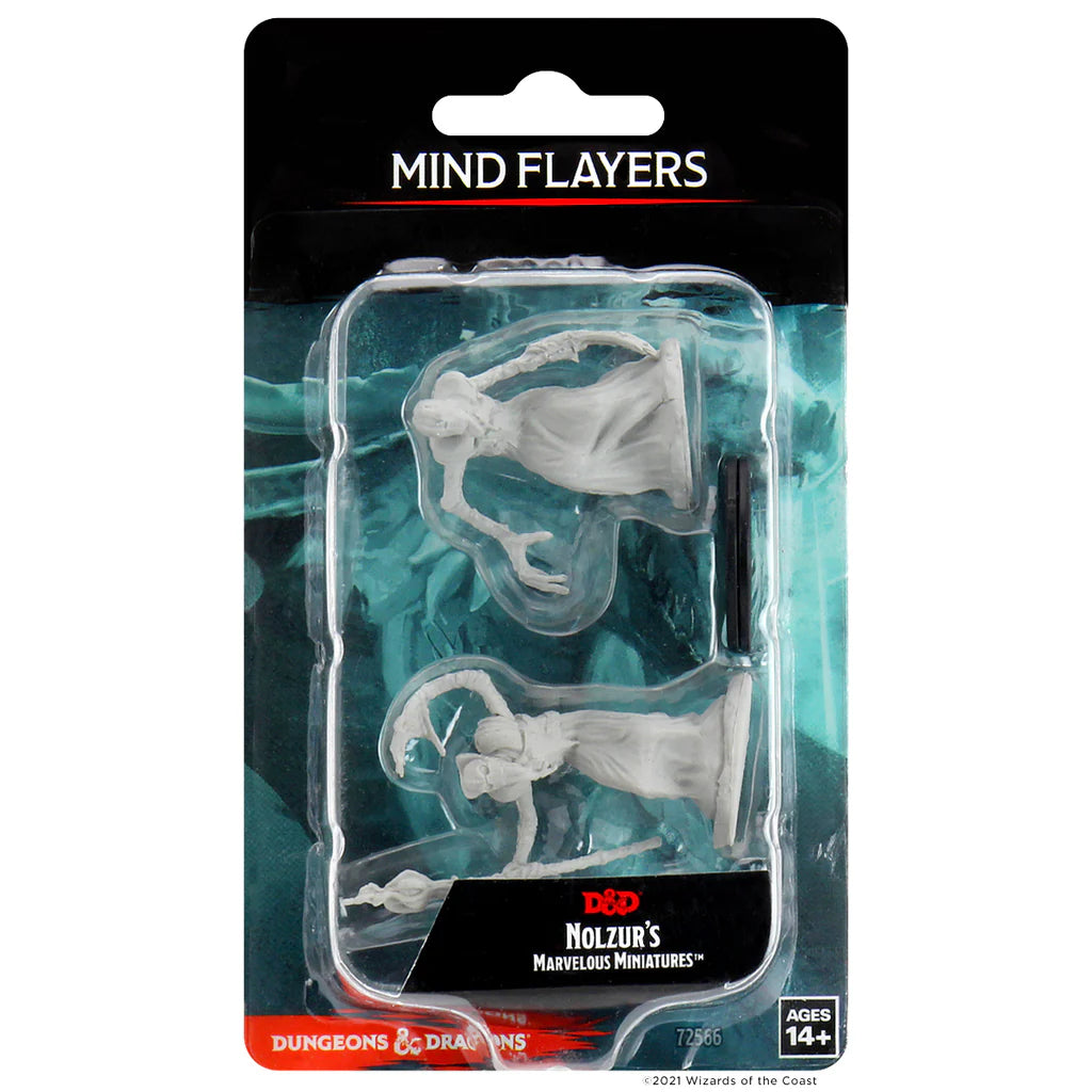 D&D Nolzur's Marvelous Miniatures: Unpainted Minis- Wave 1- Mind Flayers