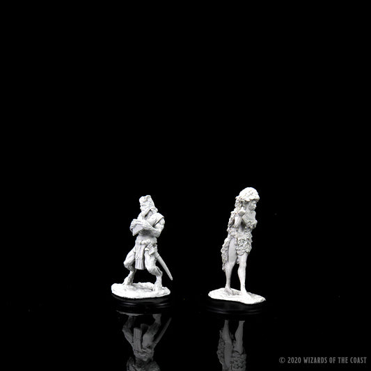 D&D Nolzur's Marvelous Miniatures: Unpainted Minis- Wave 11- Satyr & Dryad