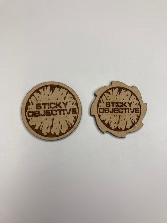 Sticky Objective Token - Basic  MDF