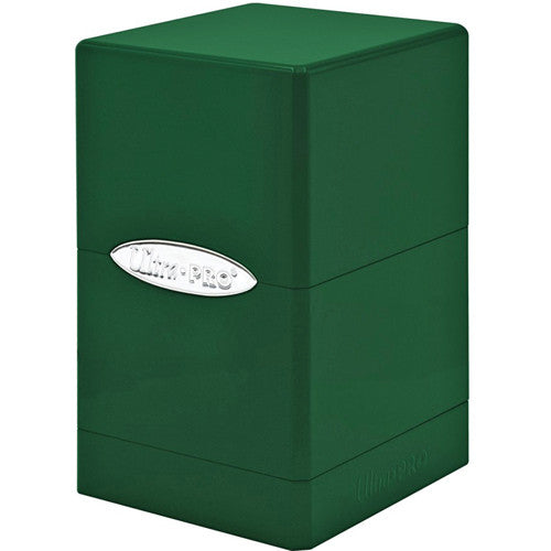 Up Classic Satin Tower Deck Box Hi-Gloss Emerald Green