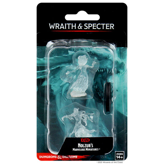 D&D Nolzur's Marvelous Miniatures: Unpainted Minis- Wave 3- Wraith & Specter