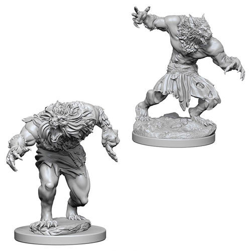 D&D Nolzur's Marvelous Miniatures: Unpainted Minis- Wave 4- Werewolves